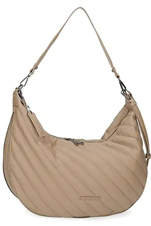 Pepe Jeans Kylie Torba na ramię, beżowa, 42 x 27 x 7 cm, skóra syntetyczna, beżowa, torba na ramię, , Torba na ramię