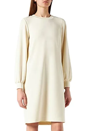 SELECTED Bestseller a/s Damska sukienka Slftenny Ls O-Neck Sweat Dress B, , S