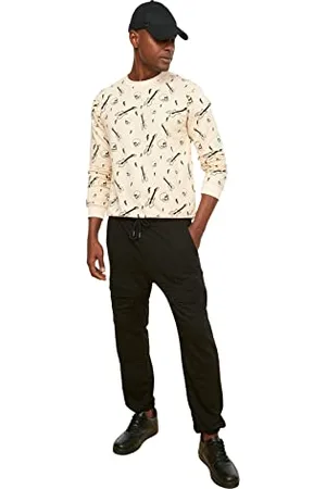 Trendyol Męskie Sweatpants Męski dresy sportowe, , L