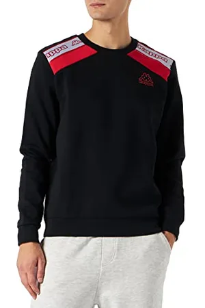 Kappa Męska bluza Curyba, czarna, L, , L