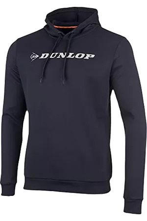 Dunlop Sports Dunlop Unisex Essentials Basic Sweat Hoody Tennis Shirt, granatowy, L, grantowy, L