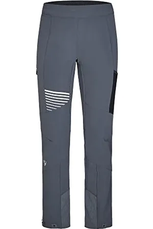 Ziener Damskie spodnie softshellowe NEVINIA | Skitour, Nordic, wiatroszczelne, elastyczne, funkcjonalne, ombre.White, 36