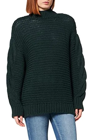 NA-KD Kabel Dziany Sweter damski, , 3XL