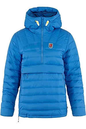 Fjällräven FJÄLLRÄVEN Idealna kołdra dla obu przygód na otwartym powietrzu, nawet w niskich temperaturach. Kurtka, Niebieska, XXS Kobieta, , XXS