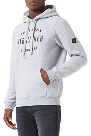 Herrlicher Męska bluza z kapturem Dale Sweat, , XL