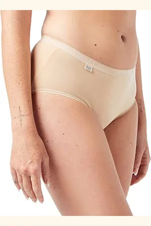 Sloggi Damskie figi Basic + midi, nieprzezroczyste, , 44
