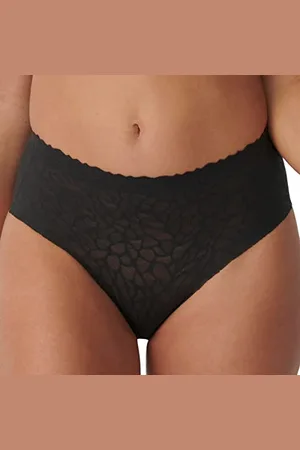 Sloggi Damska bielizna Zero Feel Lace 2.0 Hipsterska, czarny, XS