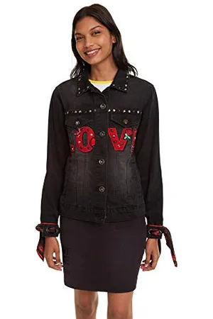 Desigual Damska kurtka 19WWED255162S, niebieska, S