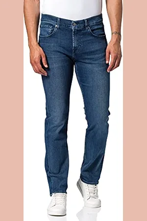7 for all Mankind Męskie Slimmy R Legend Dark Blue Jeans, , 40W x 30L