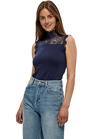 Minus Damski sweter z dzianiny Maisie z wysokim dekoltem, Ocean Green, M
