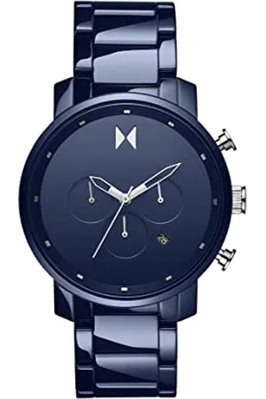 MVMT Chronograf zegarek kwarcowy dla mężczyzn kolekcja chrono z bransoletką ceramiczną, skórzaną lub ze stali nierdzewnej, , bransoletka