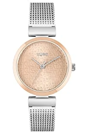 HUGO BOSS Damski analogowy zegarek kwarcowy z paskiem ze stali nierdzewnej 1540127