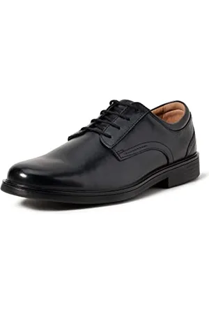 Clarks Un Aldric Lace 261326778 Buty Typu Derby, Czarny, 43 EU Szeroki