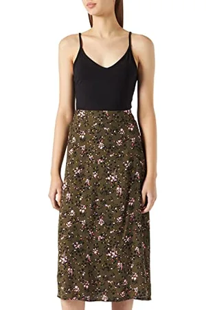 Pieces Bestseller a/s Damska spódnica Pcharmony Hw Midi Slit Skirt Bc, , XS