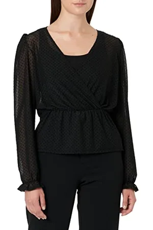 ONLY Damska bluzka Onlcammi L/S Mesh Top JRS, , XS