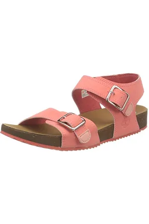 Timberland Unisex dziecięce sandały Castle Island 2 Strap (Junior), różowy - - 38 EU