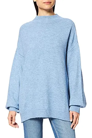 NA-KD Damski sweter z dzianiny z wysokim dekoltem, , XS
