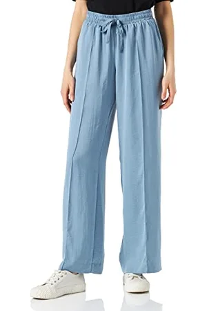 Taifun Damskie spodnie rekreacyjne Wide Leg H, , 34 PL