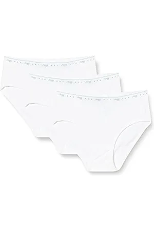 Sloggi 24/7 100 H Midi 3P Slip (opakowanie 3) dla kobiet, Biały (White), 50