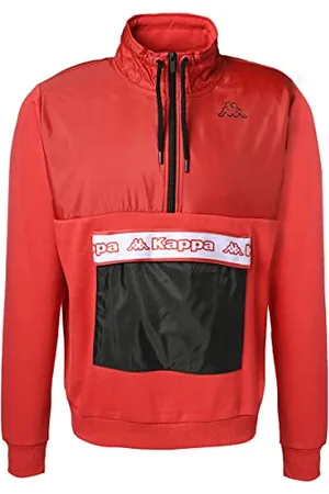 Kappa Męska bluza Ifoba, czerwona, XL, , XL