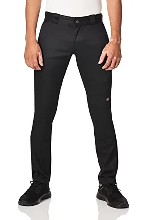Dickies Męskie spodnie robocze Skinny-Straight Double Knee, 33W / 30L