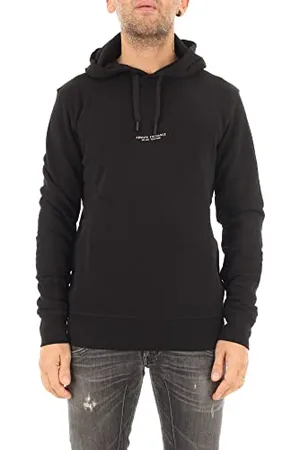 Armani Exchange Męska Bluza z kapturem i logo z przodu z tyłu Bluza, , S