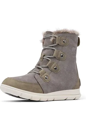 sorel Kobiety Explorer Joan Waterproof Buty Zimowe, Brown Elk/Blackened Brown, 38.5 EU