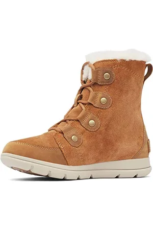 sorel Explorer Joan Waterproof Buty zimowe Kobiety, Camel Brown Ancient Fossil, 40 EU