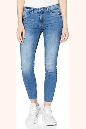 Ichi Damskie dżinsy Ihbezan Lulu Midium Blue Skinny, , 31W / 32L