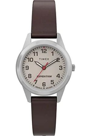 Timex Zegarek ze skórzanym paskiem ekspedycyjnym, , TW4B25600-AMZUK