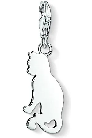 Thomas Sabo Damski charms zawieszka kotka charm Club srebro wysokiej próby 925 1337-001-12