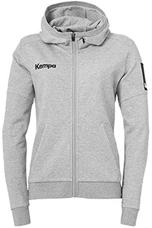 Kempa Status Hood Jack dla Kobiet Kurtka, Szary Melange, Standard damski, , M