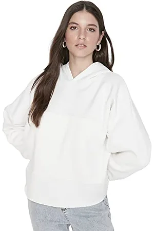 Trendyol Damska bluza oversize z kapturem, , S