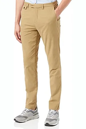 Ted Baker Męskie MMT-GENAY-Irvine Fit Slim Chino Pants, TAN, 36 (talia 36 cali)