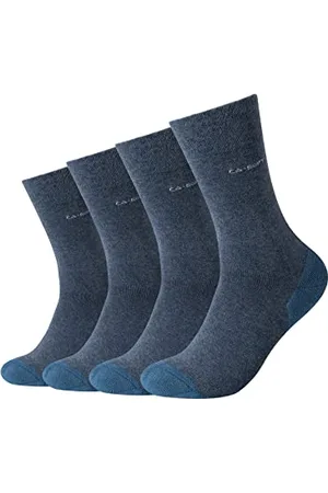 Camano Skarpety Online ca-Soft Walk 4 pary skarpetek, jeans melanż, 35/38