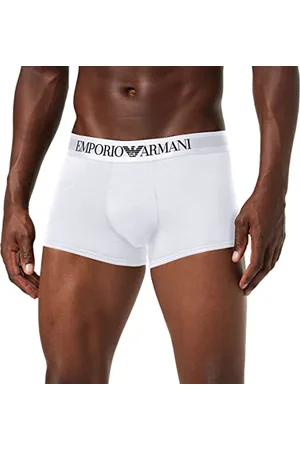 Emporio Armani Męskie spodenki Trunk Iconic z logo retro, , S
