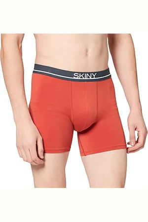 Skiny Męskie spodenki z długimi nogawkami w stylu retro, , standart