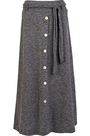 SOHUMAN Grey Belt Skirt, , rozmiar uniwersalny