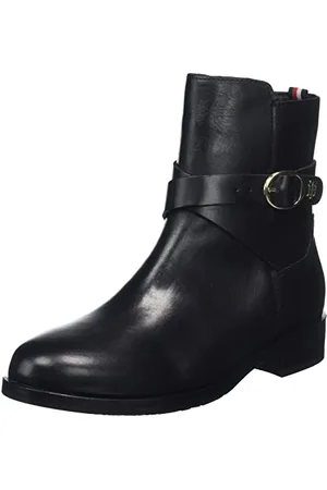 Tommy Hilfiger Damskie buty Th Belt Flat Boot Fashion, , 36 EU