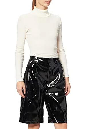 JACK & JONES Damskie szorty Jjxx Jxjaden Faux Leather Berm Hw Noos ze sztucznej skóry, , S