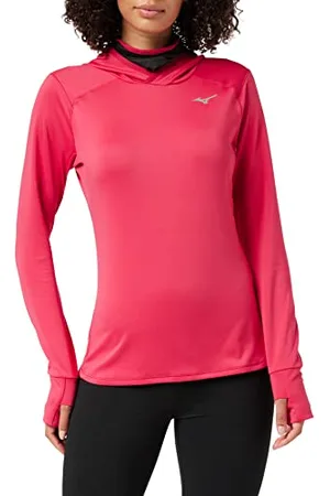 Mizuno Warmalite z kapturem Ls Koszulka damska, , XS
