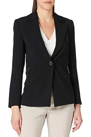 Armani Exchange Damski sweter Single Breast Casual Blazer, , Rozmiar Uniwersalny