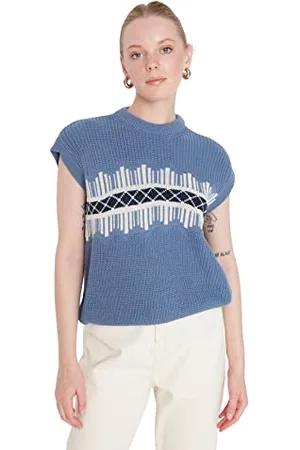 Trendyol Damska bluza z dzianiny w stylu , , S