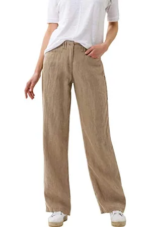 Brax Damskie spodnie Farina Pure Linen, , 29W / 30L