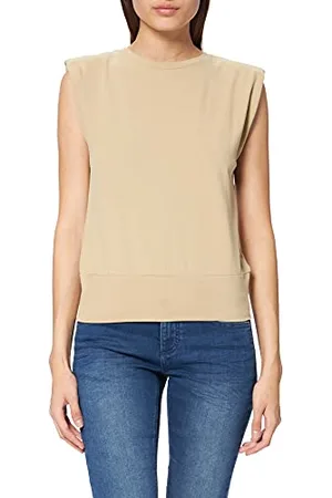 NA-KD Padded Shoulder Top Koszula damska, , XXS