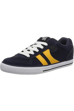 Globe Chłopcy Encore-2 Low-Top, niebieski - niebieski granatowy żółty - 37.5 EU