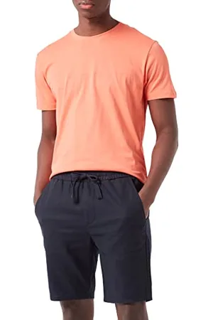 Only & Sons Męskie szorty ONSLINUS Linen Mix GW 1824 NOOS Shorts, ciemny granat, S