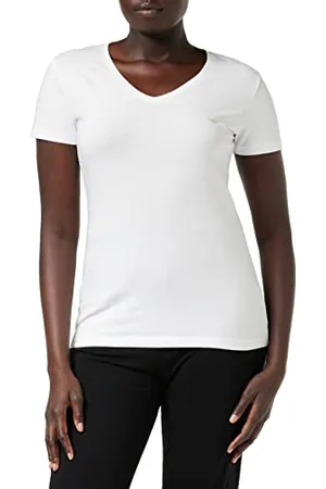 Emporio Armani T-shirt damski, biały B, S
