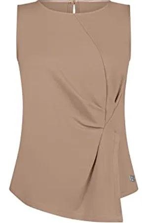 19V69 Italia Damska koszulka na ramiączkach/Cami Shirt, brązowa, mała (2 sztuki), , S