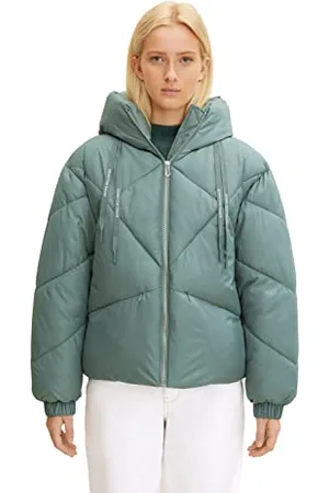 TOM TAILOR Damski Kurtka puchowa z kapturem 1032686, , S